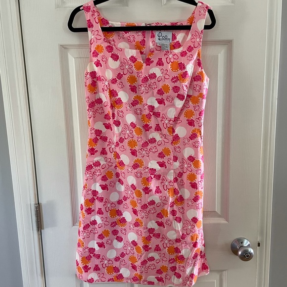 Y2K Lilly Pulitzer sleeveless Lady Bug Dress Like New Vintage - Picture 7 of 11
